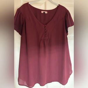 East adeline 2x blouse